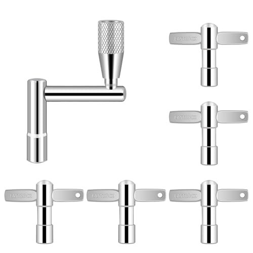 Drum keys pack set - set, chrome
