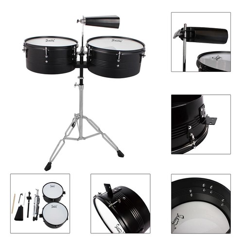 New black timbales - new,